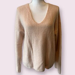 Treasure & Bond Ribbed Knit Slouchy Sweater
